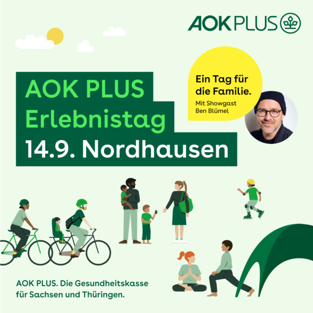 AOK PLUS Erlebnistag Nordhausen