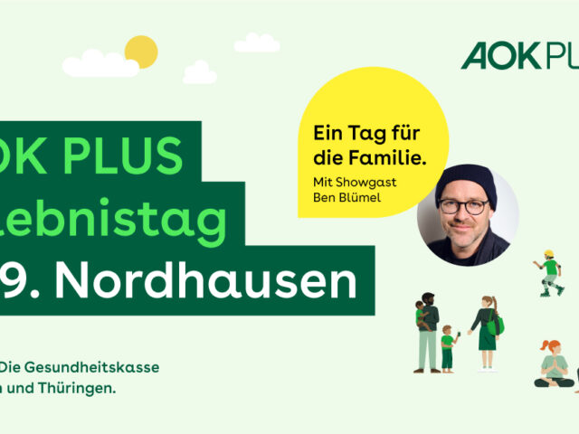AOK PLUS Erlebnistag Nordhausen