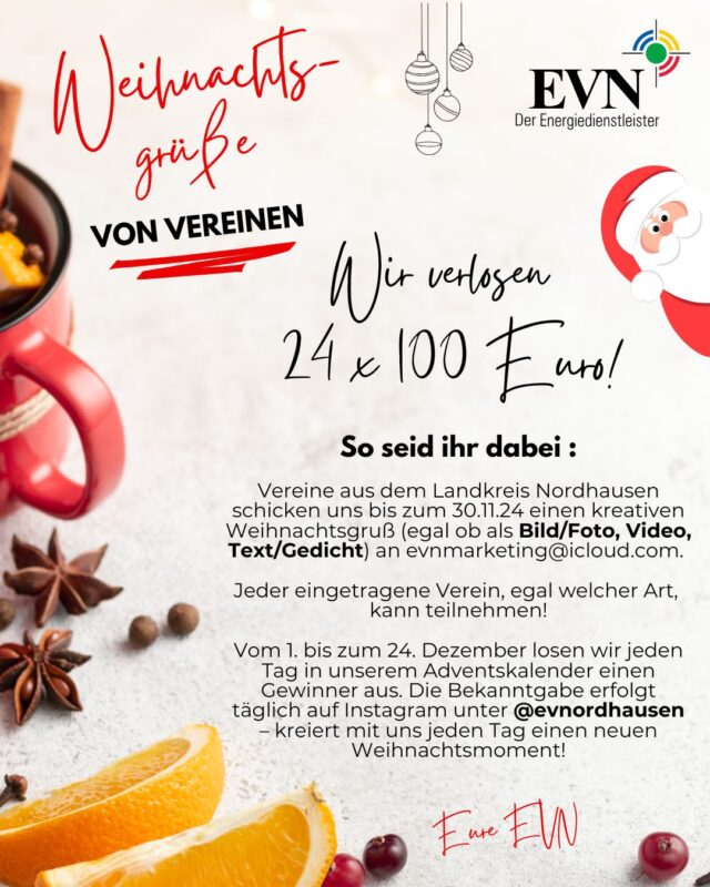 Weihnachtsgrüße von Vereinen_Instagram