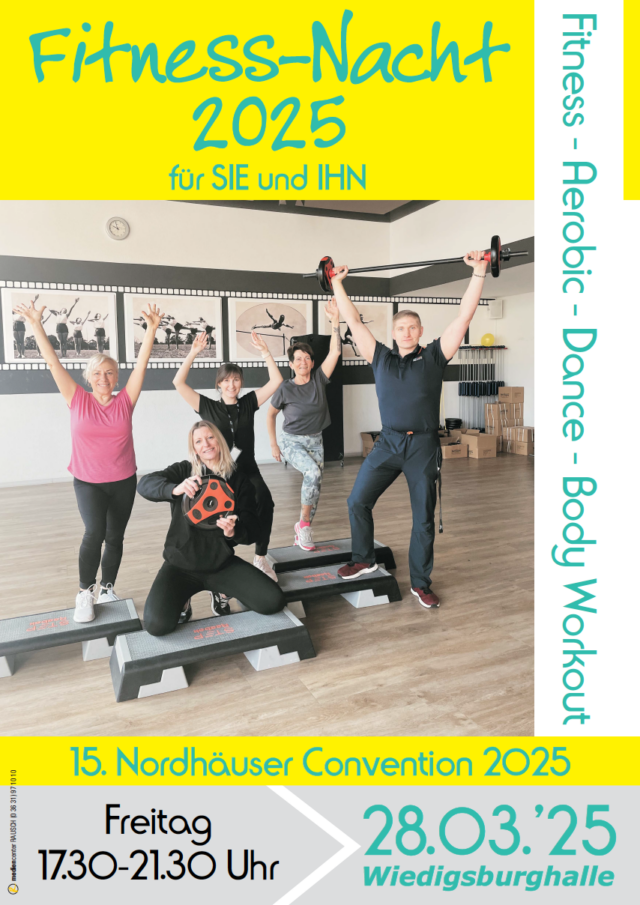 Plakat Fitnessnight 2025