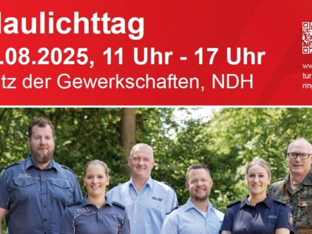 Blaulichttag in Nordhausen – 13. August 2025