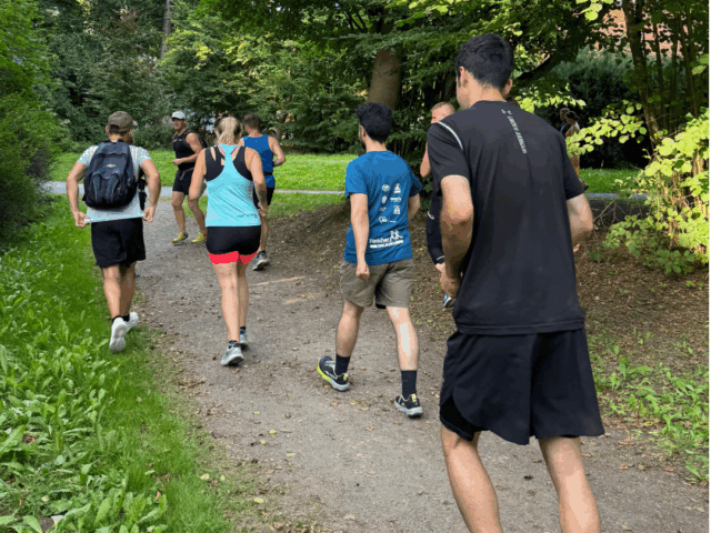 Fitnesslaufgruppe für Erwachsene mit Uwe Fabian