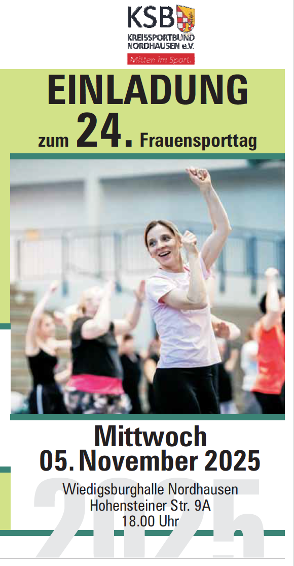 Titelbild Frauensporttag 2025 Titelbild Frauensporttag 2025
