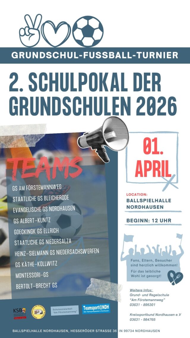 Grundschul-Fußballturnier 2025 (Deine Geschichte)