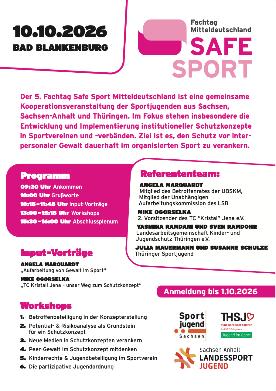 Fachtag Safe Sport - LSB Fachtag Safe Sport - LSB